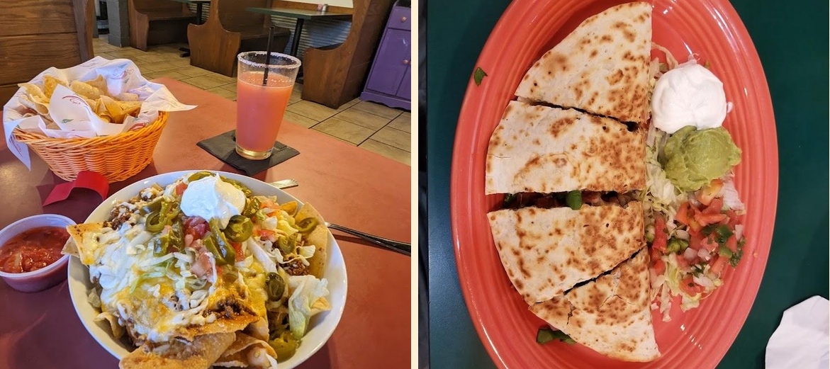 Dos Loco Gringos Menu