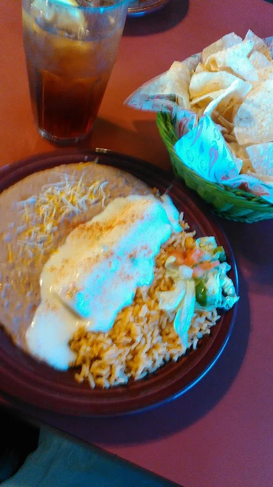 Lunch Enchilada Plate